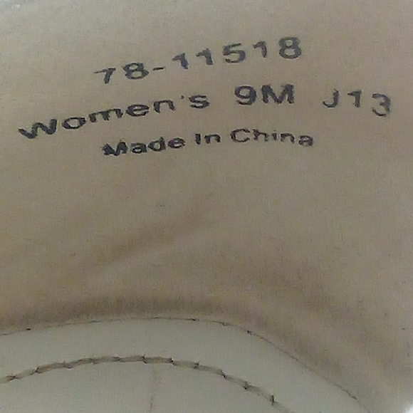 Johnston & Murphy Riley Women 9 Embroidered Black Canvas Ballet Flats 78-11518 - Picture 8 of 8